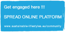 Share your ideas and material, comment and discuss in our SPREAD online community!
